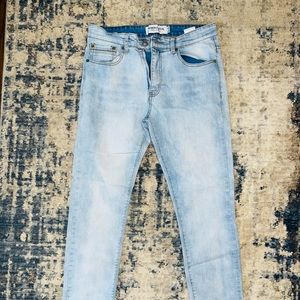 Mens skinny straight jeans 32x30
